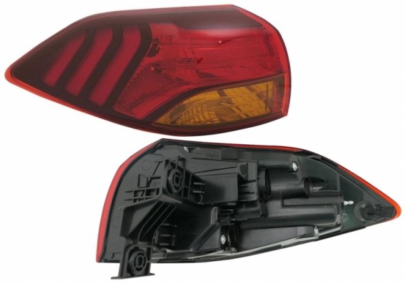 Acceder a la pieza Piloto trasero izquierdo Acceder a la pieza Piloto trasero izquierdo