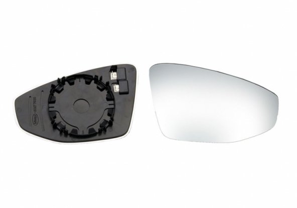 Acceder a la pieza Cristal + soporte retrovisor derecho, convexo, térmico