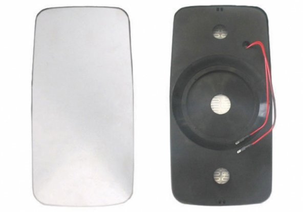 Acceder a la pieza Cristal + soporte retrovisor reversible, térmico, convexo (radio 1800) (Clase II)