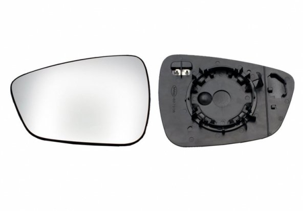 Acceder a la pieza Cristal + soporte retrovisor izquierdo, convexo, térmico  Acceder a la pieza Cristal + soporte retrovisor izquierdo, convexo, térmico