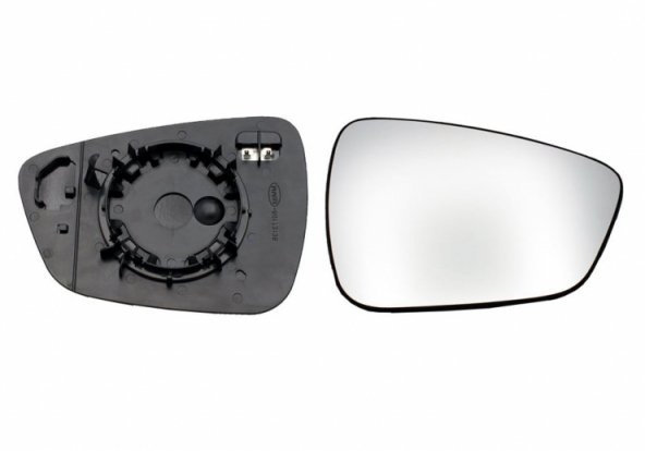 Acceder a la pieza Cristal + soporte retrovisor derecho, convexo, térmico Acceder a la pieza Cristal + soporte retrovisor derecho, convexo, térmico