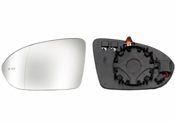 Acceder a la pieza Cristal + soporte retrovisor izquierdo, asférico, térmico, side