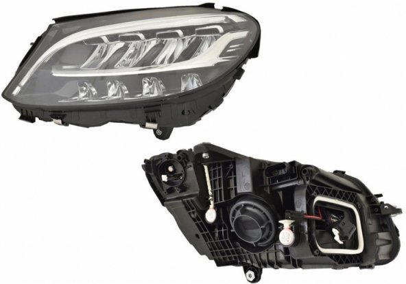 Acceder a la pieza Faro eléctrico izquierdo, LED (motor) (desde 01/2018)