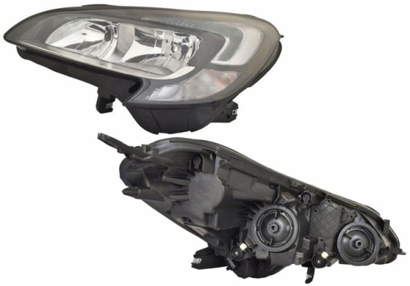 Acceder a la pieza Faro eléctrico izquierdo LED H7 + H7 (motor)