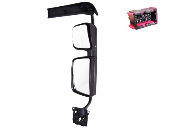 Acceder a la pieza Retrovisor eléctrico derecho, térmico, convexo, negro (corto) (clase II - IV)