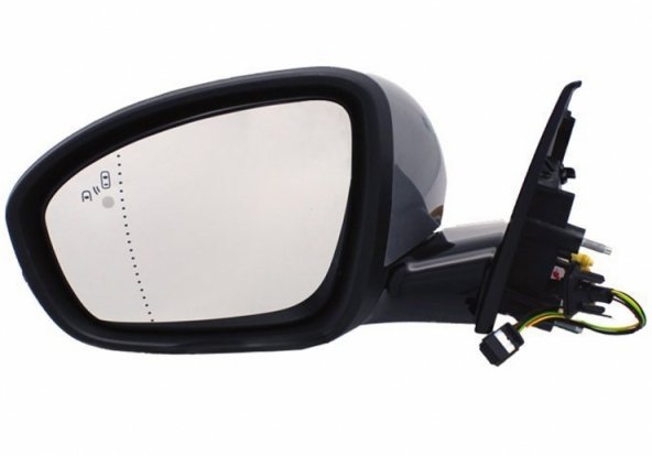 Acceder a la pieza Retrovisor eléctrico izquierdo, asférico, térmico, imprimado, abatible, con intermitente, cortesía, memoria, side (17 pines)