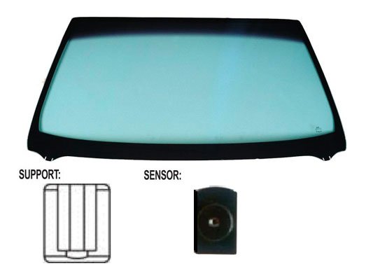 Acceder a la pieza Parabrisas verde acústico