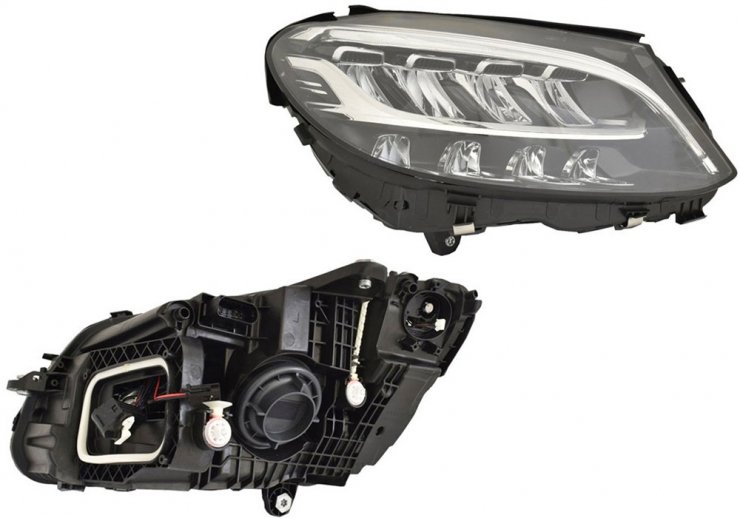 Acceder a la pieza Faro eléctrico derecho, LED (motor) (desde 01/2018)