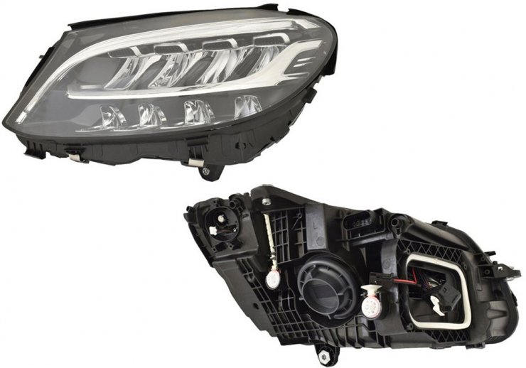 Acceder a la pieza Faro eléctrico izquierdo, LED (motor) (desde 01/2018)