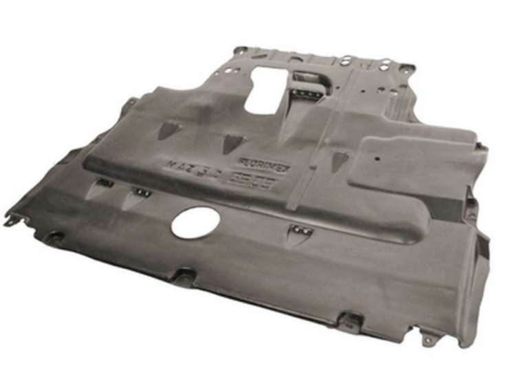 Acceder a la pieza Protección bajo motor (Diesel)