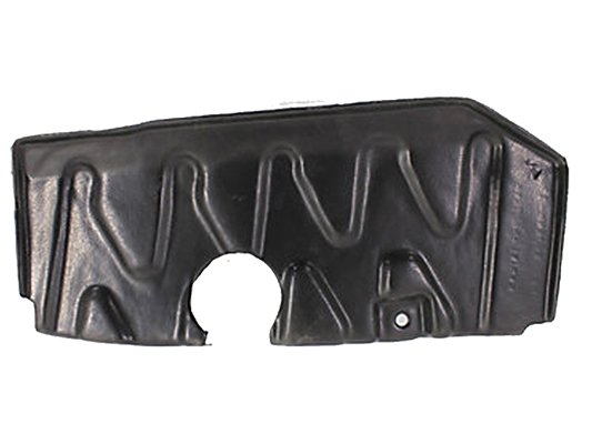 Acceder a la pieza Protección motor izquierda