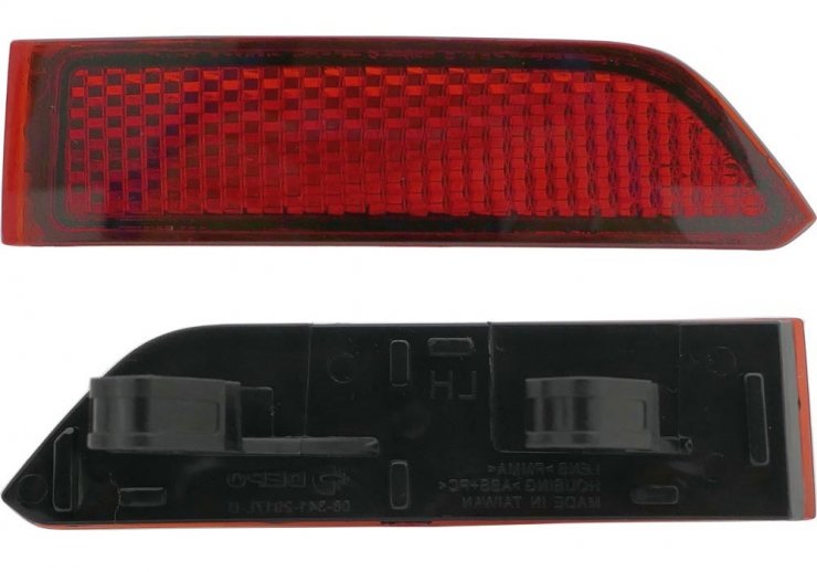 Acceder a la pieza Catadióptrico derecho exterior