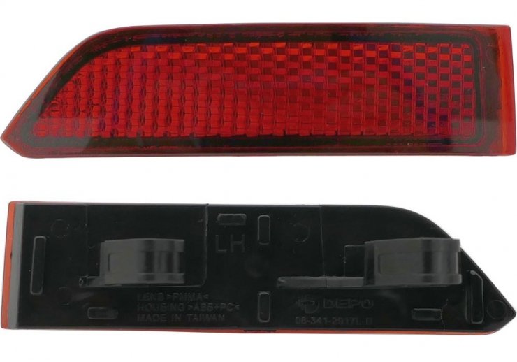 Acceder a la pieza Catadióptrico izquierdo exterior