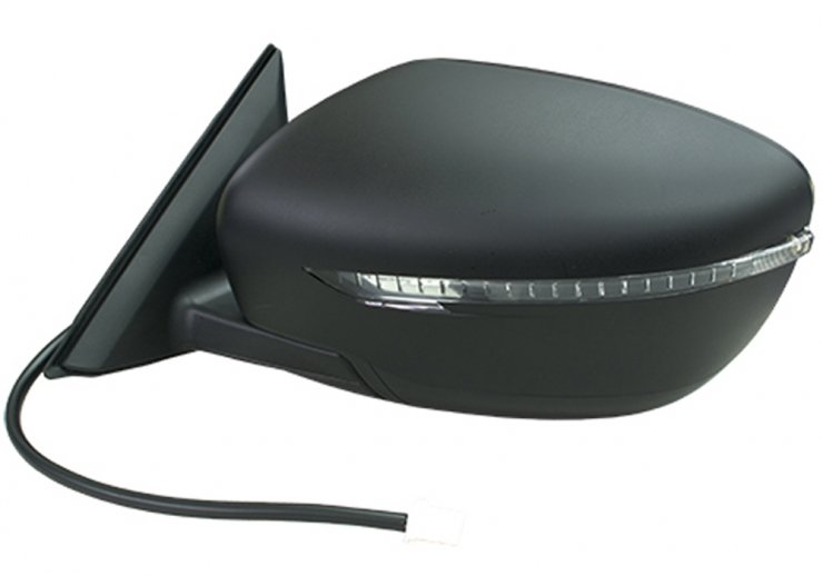 Acceder a la pieza Retrovisor eléctrico izquierdo, convexo, imprimado, abatible, con intermitente (7 pines)