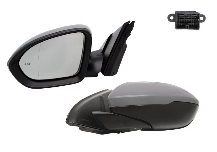 Acceder a la pieza Retrovisor eléctrico izquierdo, asférico, térmico, imprimado, abatible, cortesía, memoria, side (14 pines)