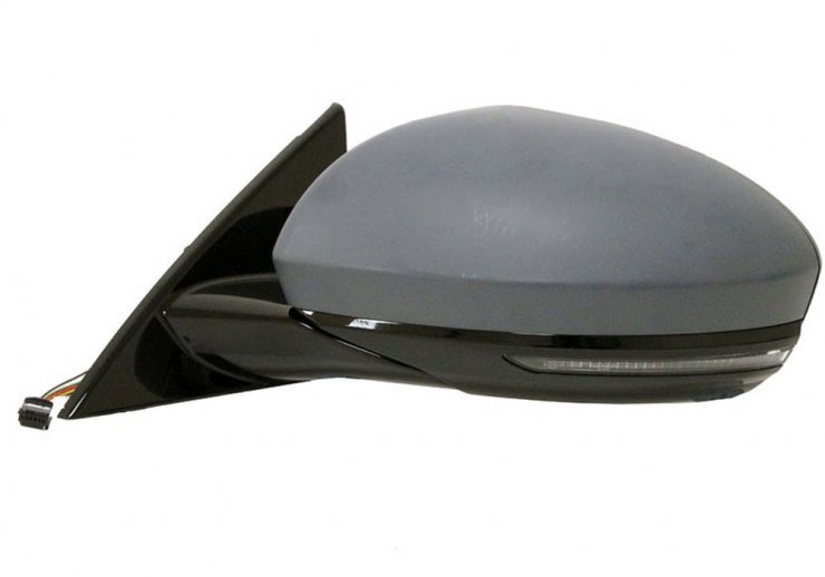 Retrovisor eléctrico izquierdo, asférico, térmico, imprimado, con intermitente (7 pines)  pour RENAULT TALISMAN  pour RENAULT TALISMAN