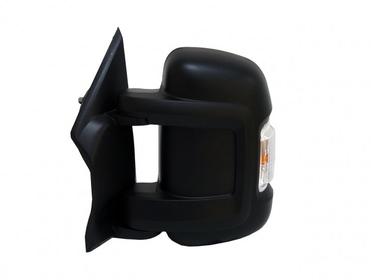 Retrovisor manual izquierdo, convexo, con intermitente (16W), sonda (4 pines) (corto) FIAT-DUCATO pour FIAT DUCATO  pour FIAT DUCATO