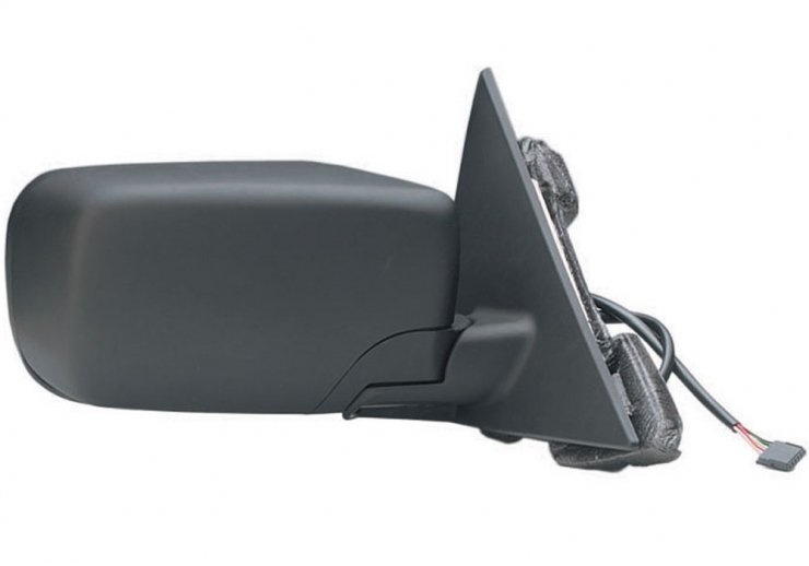 Retrovisor derecho eléctrico, convexo, cristal azul, térmico, imprimado (5 pines) BMW-3 E46 pour BMW SERIE 3  pour BMW SERIE 3