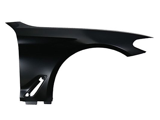 Acceder a la pieza Aleta delantera derecha, aluminio