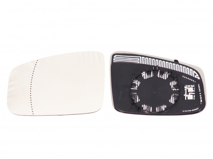 Cristal + soporte retrovisor izquierdo, asférico, térmico (desde 2010) RENAULT-ESPACE-GRAND ESPACE pour RENAULT ESPACE  pour RENAULT ESPACE