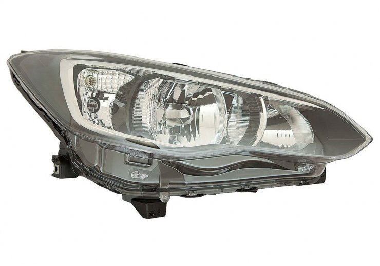 Faro eléctrico derecho, negro, H11+HB3  pour SUBARU IMPREZA  pour SUBARU IMPREZA