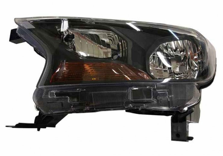 Faro manual y eléctrico izquierdo, negro, H7+HB3 FORD-RANGER pour FORD RANGER  pour FORD RANGER