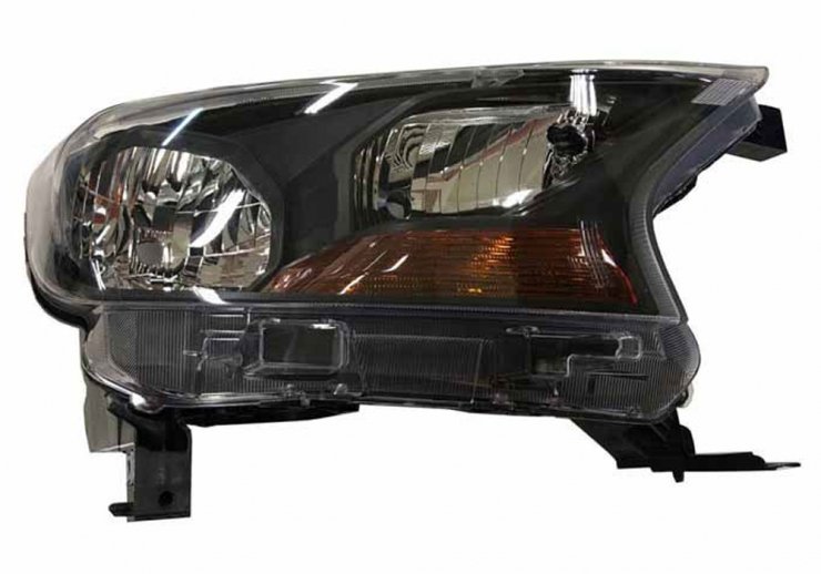 Faro manual y eléctrico derecho, negro, H7+HB3 FORD-RANGER pour FORD RANGER  pour FORD RANGER