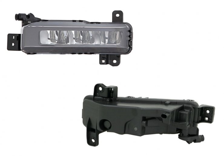 Acceder a la pieza Faro antinieblas derecho, LED