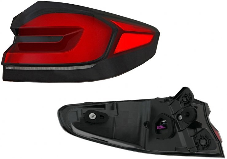 Acceder a la pieza Piloto trasero derecho, LED (desde 2021)