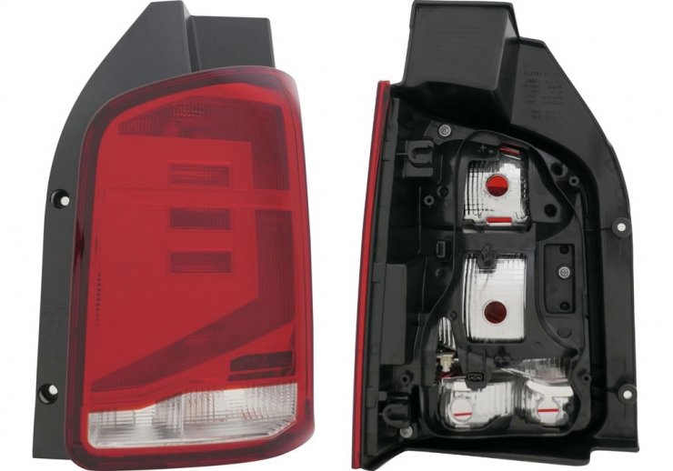 Acceder a la pieza Piloto trasero derecho, LED (1 puerta)