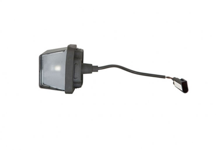 Acceder a la pieza Luz de matrícula reversible