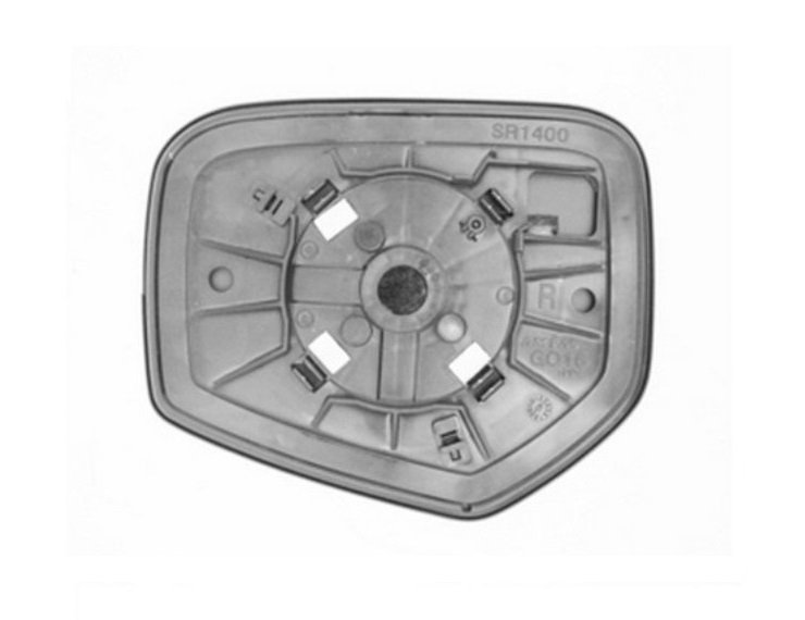 Acceder a la pieza Cristal + soporte retrovisor derecho, convexo