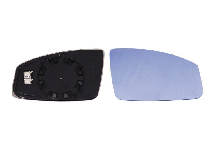Acceder a la pieza Cristal + soporte retrovisor derecho, convexo, cristal azul, térmico