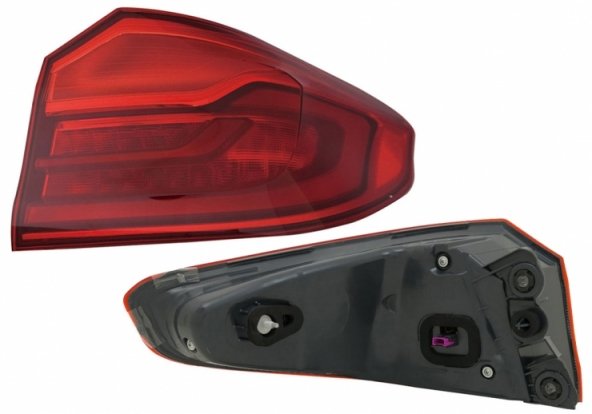 Acceder a la pieza Piloto trasero derecho, LED (sedan)
