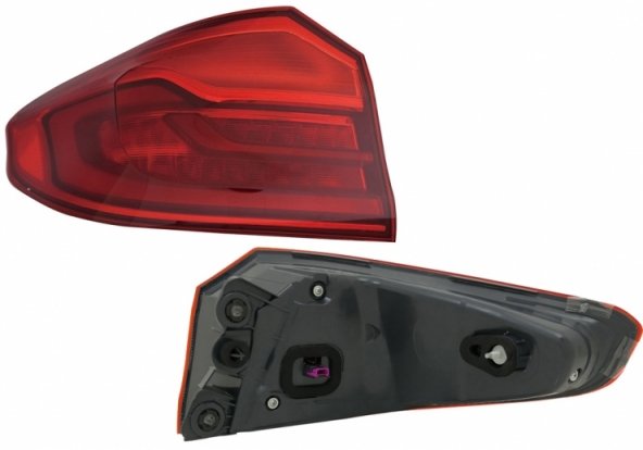 Acceder a la pieza Piloto trasero izquierdo, LED (sedan)