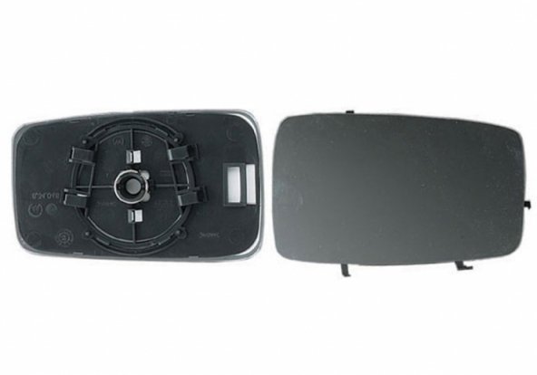 Acceder a la pieza Cristal + soporte retrovisor derecho, convexo