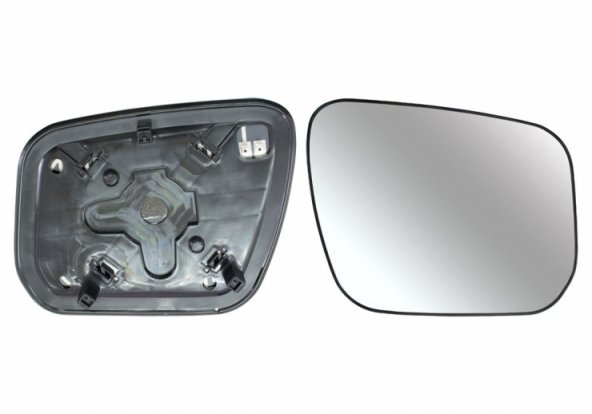 Acceder a la pieza Cristal + soporte retrovisor derecho, convexo, térmico Acceder a la pieza Cristal + soporte retrovisor derecho, convexo, térmico