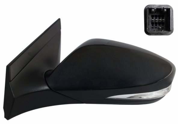 Acceder a la pieza Retrovisor eléctrico izquierdo, convexo, imprimado, con intermitente (5 pines) Acceder a la pieza Retrovisor eléctrico izquierdo, convexo, imprimado, con intermitente (5 pines)