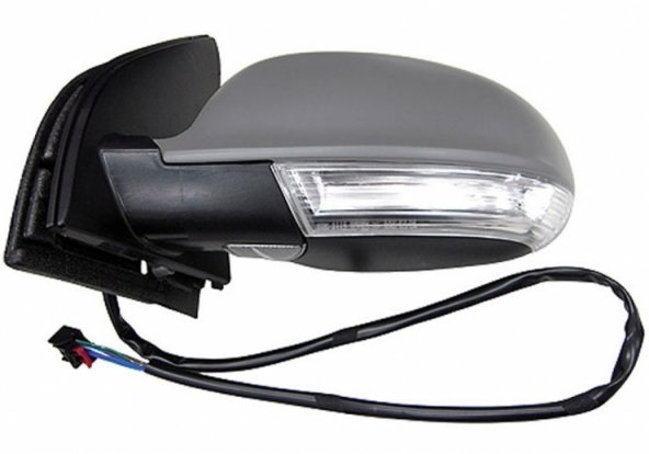 Acceder a la pieza Retrovisor eléctrico izquierdo, asférico, térmico, imprimado, abatible, con intermitente, cortesía, LED (9 pines)