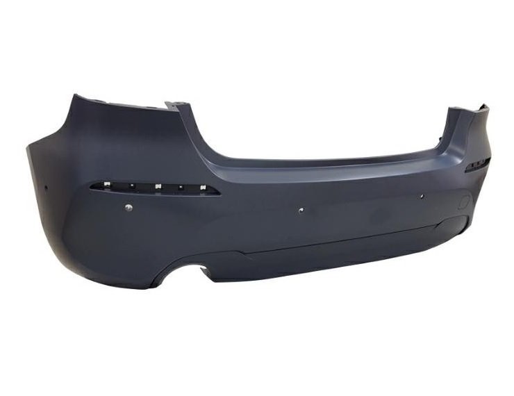 Parachoques trasero, imprimado, con agujeros sensores, con park assist  pour BMW SERIE 1  pour BMW SERIE 1