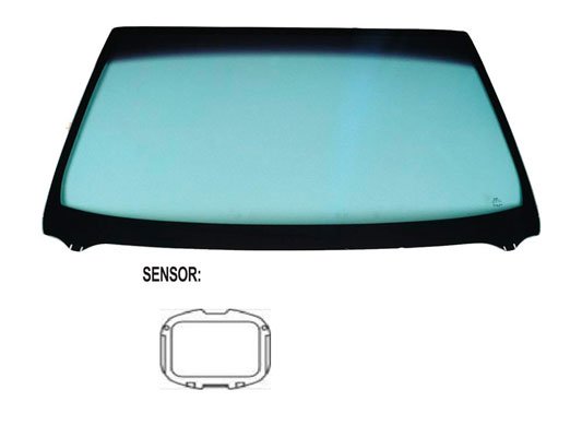 Acceder a la pieza Parabrisas verde control solar, sensor lluvia/luz