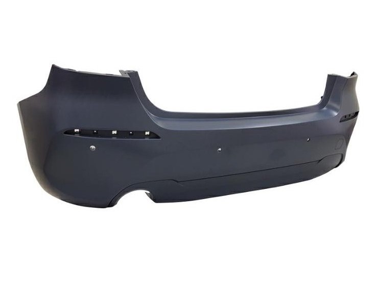 Acceder a la pieza Parachoques trasero, imprimado, tapa gancho, agujeros sensores