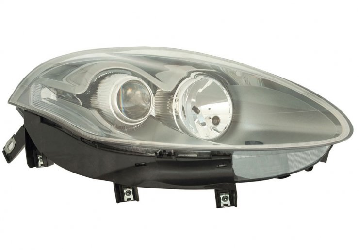 Acceder a la pieza Faro eléctrico derecho, gris, H1+H1 (motor)