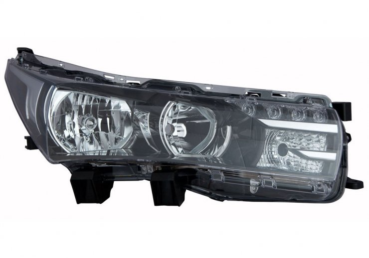 Acceder a la pieza Faro eléctrico derecho, negro, LED, H11+HB3