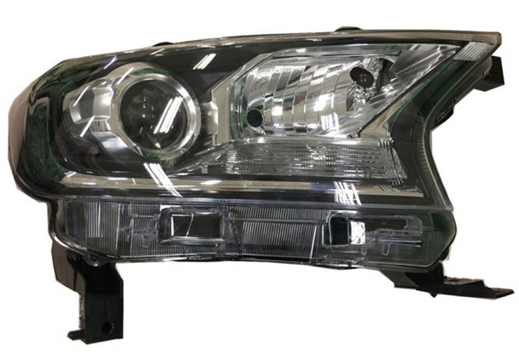 Acceder a la pieza Faro eléctrico y manual derecho, negro, HB3