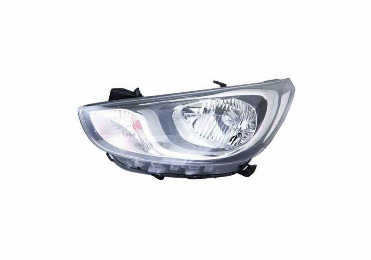 Acceder a la pieza Faro eléctrico izquierdo, negro, H4 (motor)