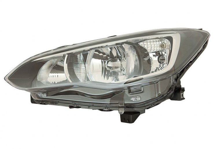 Acceder a la pieza Faro eléctrico izquierdo, negro, H11+HB3