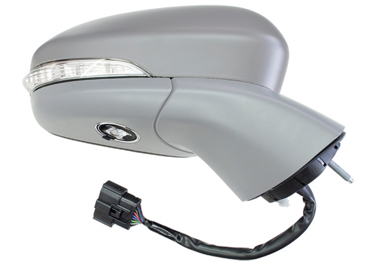 Acceder a la pieza Retrovisor eléctrico derecho, asférico, térmico, imprimado, abatible, con intermitente, cortesía, memoria (13 pines) (desde 2019)