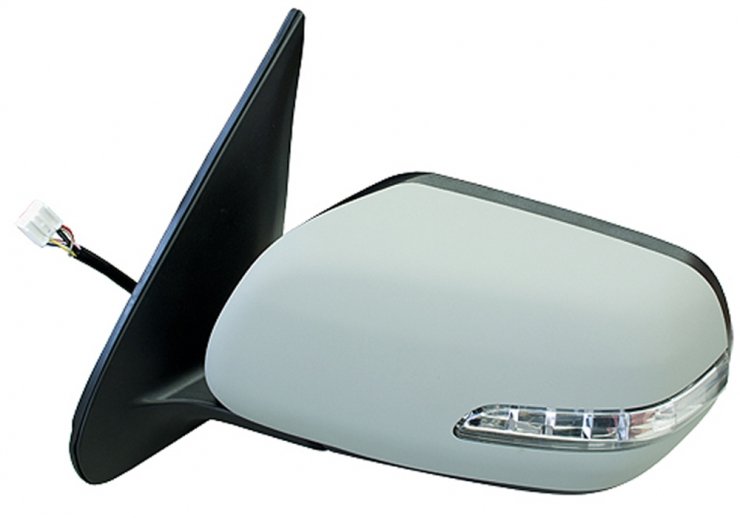 Acceder a la pieza Retrovisor eléctrico izquierdo, convexo, térmico, imprimado, abatible, con intermitente