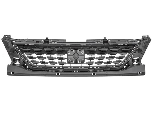 Acceder a la pieza Rejilla frente